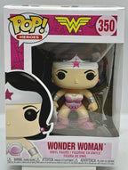 Wonder Woman Pop #350 DC Funko Pop Heroes 2020 Breast Cancer Awareness 