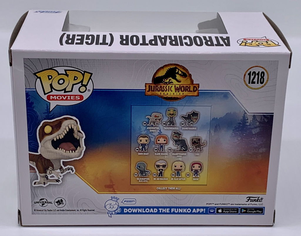 Atrociraptor (Tiger) Pop #1218 Funko Specialty Series Jurassic World Dinosaur