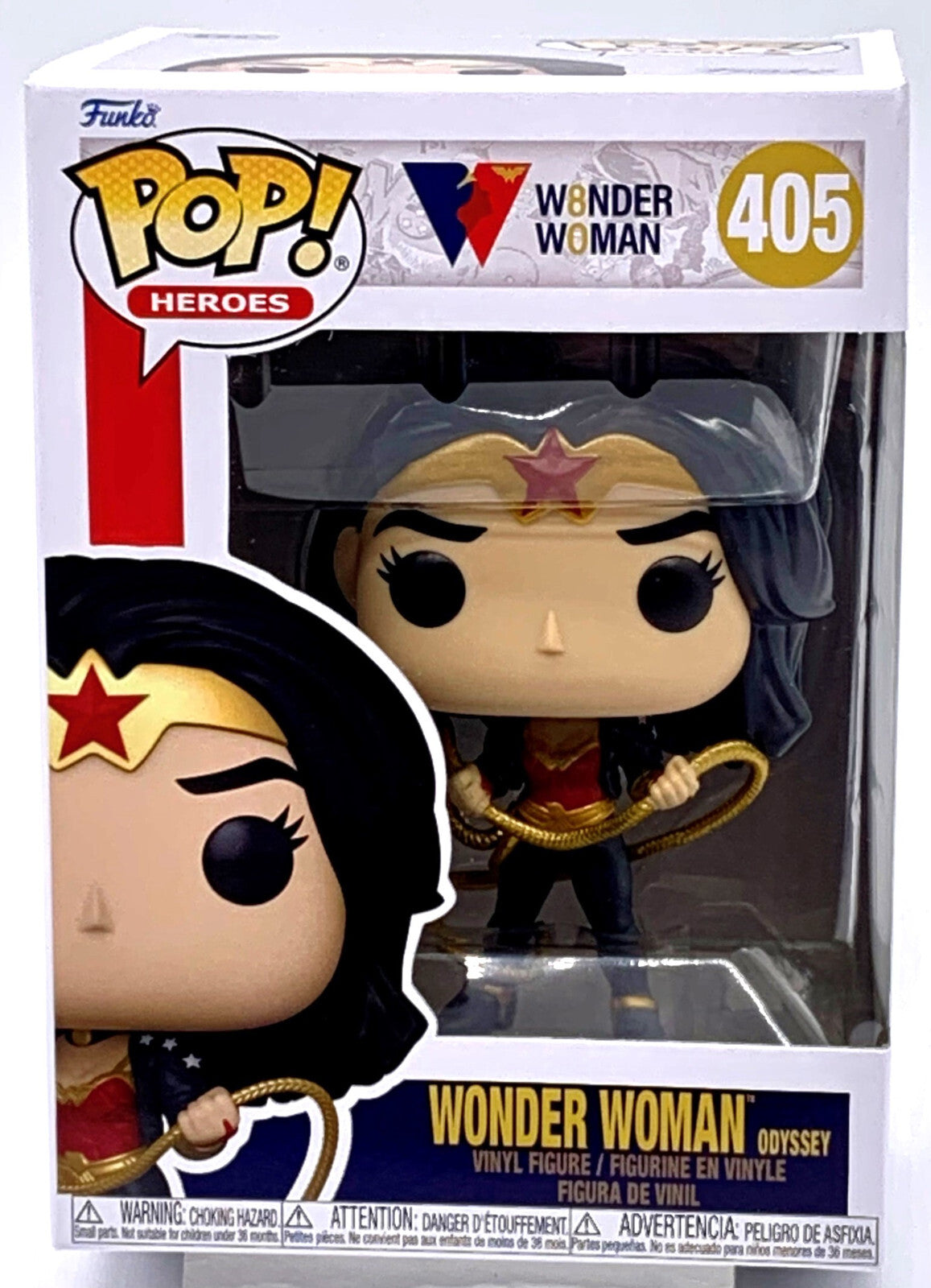 Wonder Woman Odyssey Pop #405 80th Anniversary Funko Pop 2021 W8NDER WOMAN