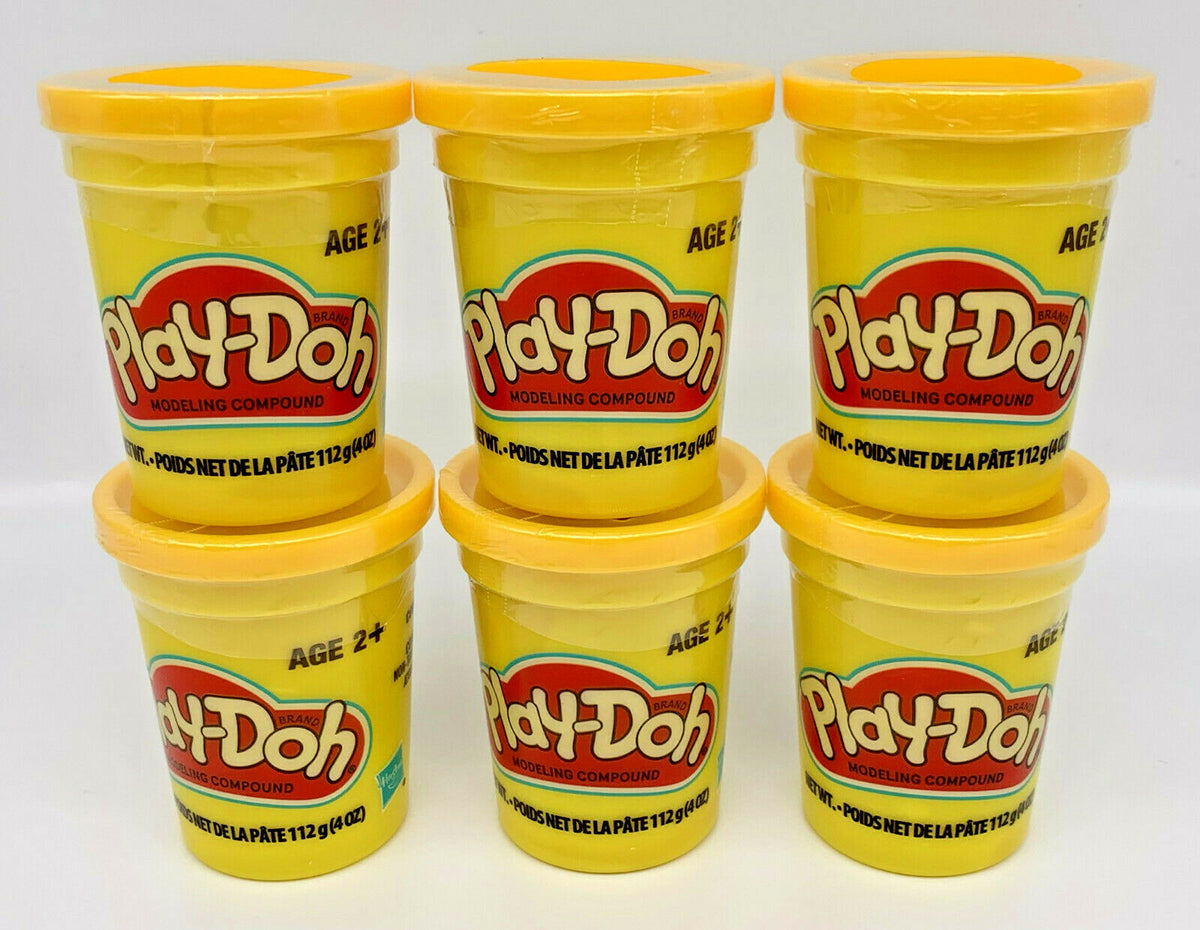 Play-Doh Single Can 4oz Yellow - One (1) Single Can - Buy More Save More