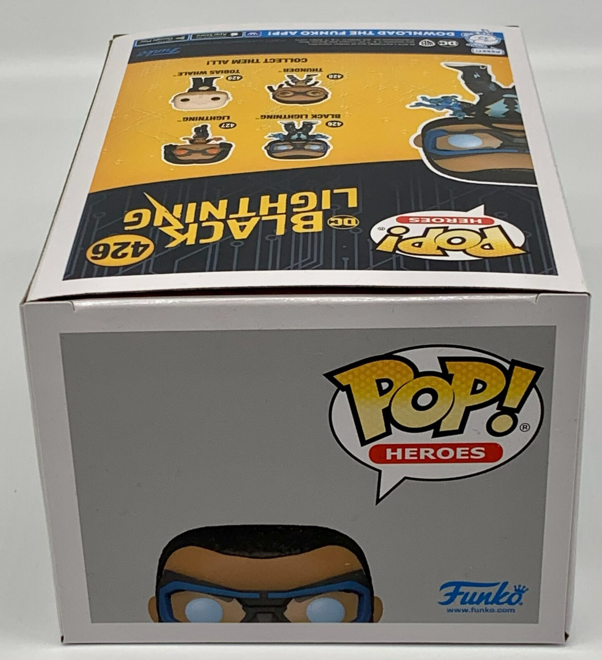 Black Lightning Pop #426 Funko Pop Heroes 2021 Black Lightning