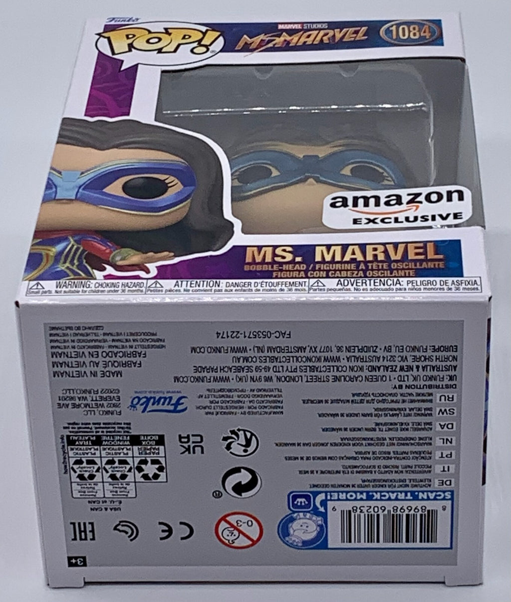 Ms. Marvel Pop #1084 Marvel Ms. Marvel Amazon Exclusive Funko 2022