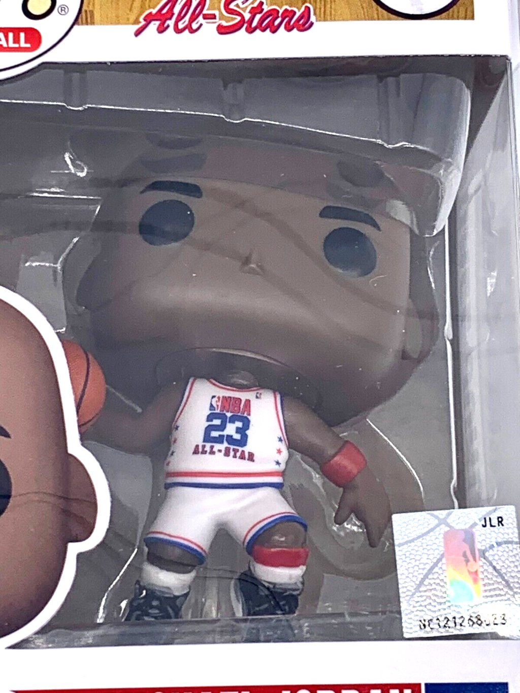 Michael Jordan Pop #137 NBA All-Stars 1988 Funko Pop Basketball 2021 w/protector