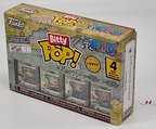 One Piece Funko Bitty Pops 4 Pack 2025 Includes One Bitty Pop Shelf (H)