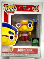 Milhouse Pop #765 The Simpsons 2020 ECCC Spring Convention Exclusive Vaulted
