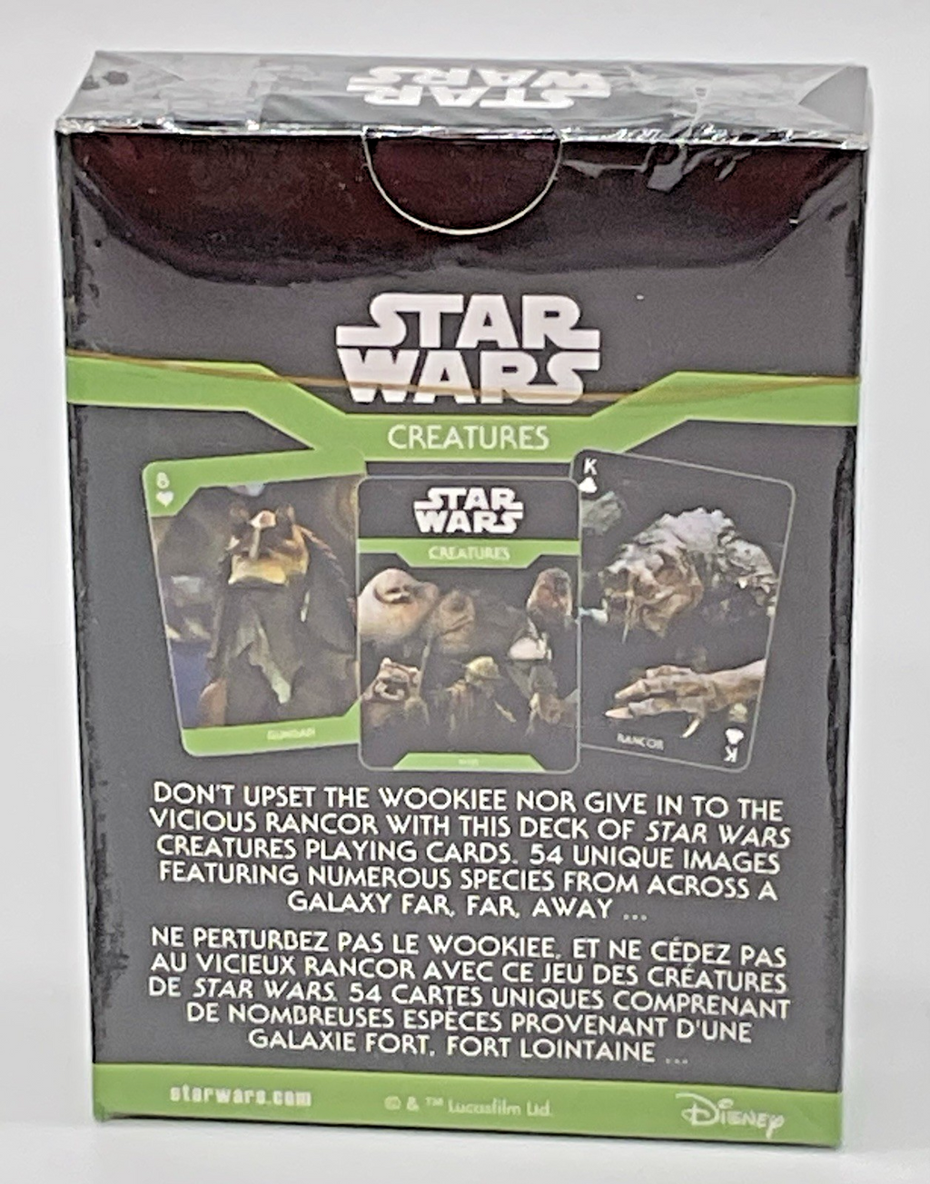 Star Wars Creatures Playing Cards Disney Aquarius Standard Sized Playing Cards