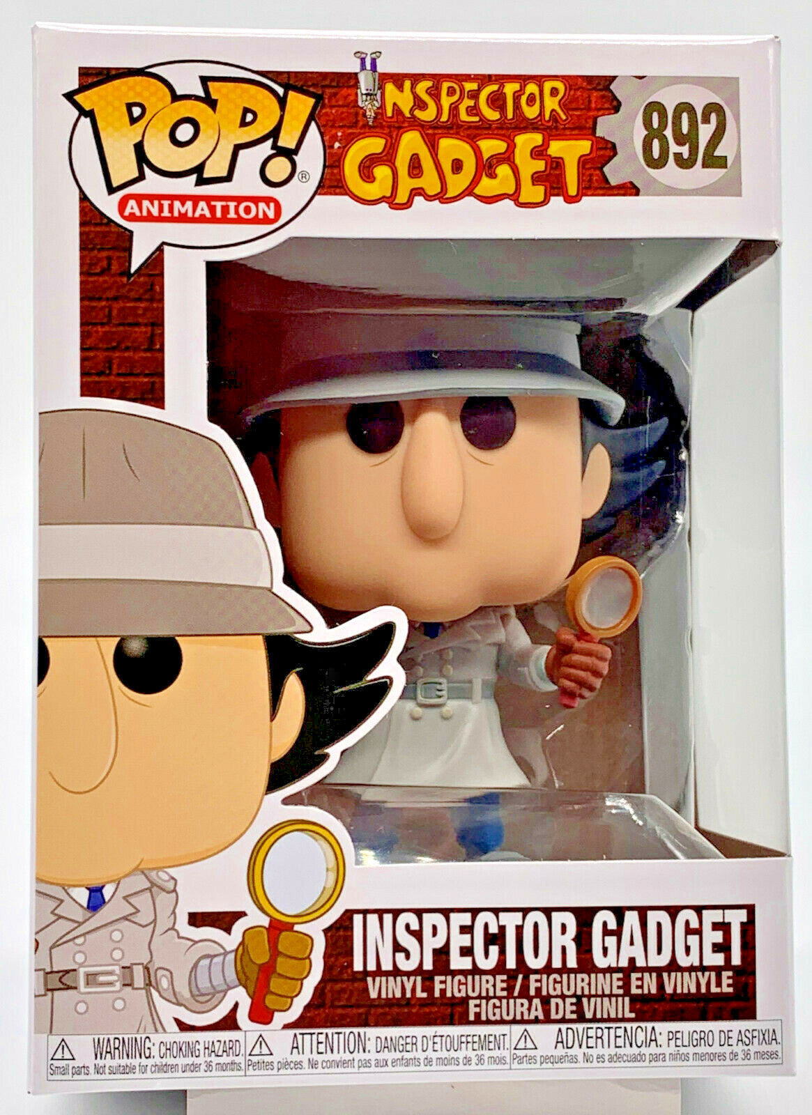 Inspector Gadget Pop #892 Funko Pop Animation Vaulted 2020