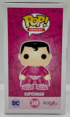 Superman Pop #349 DC Funko Pop Heroes 2020 Breast Cancer Awareness 