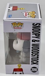Peanuts Snoopy & Woodstock Pop #2096 Flocked Peanuts Funko Exclusive 2025