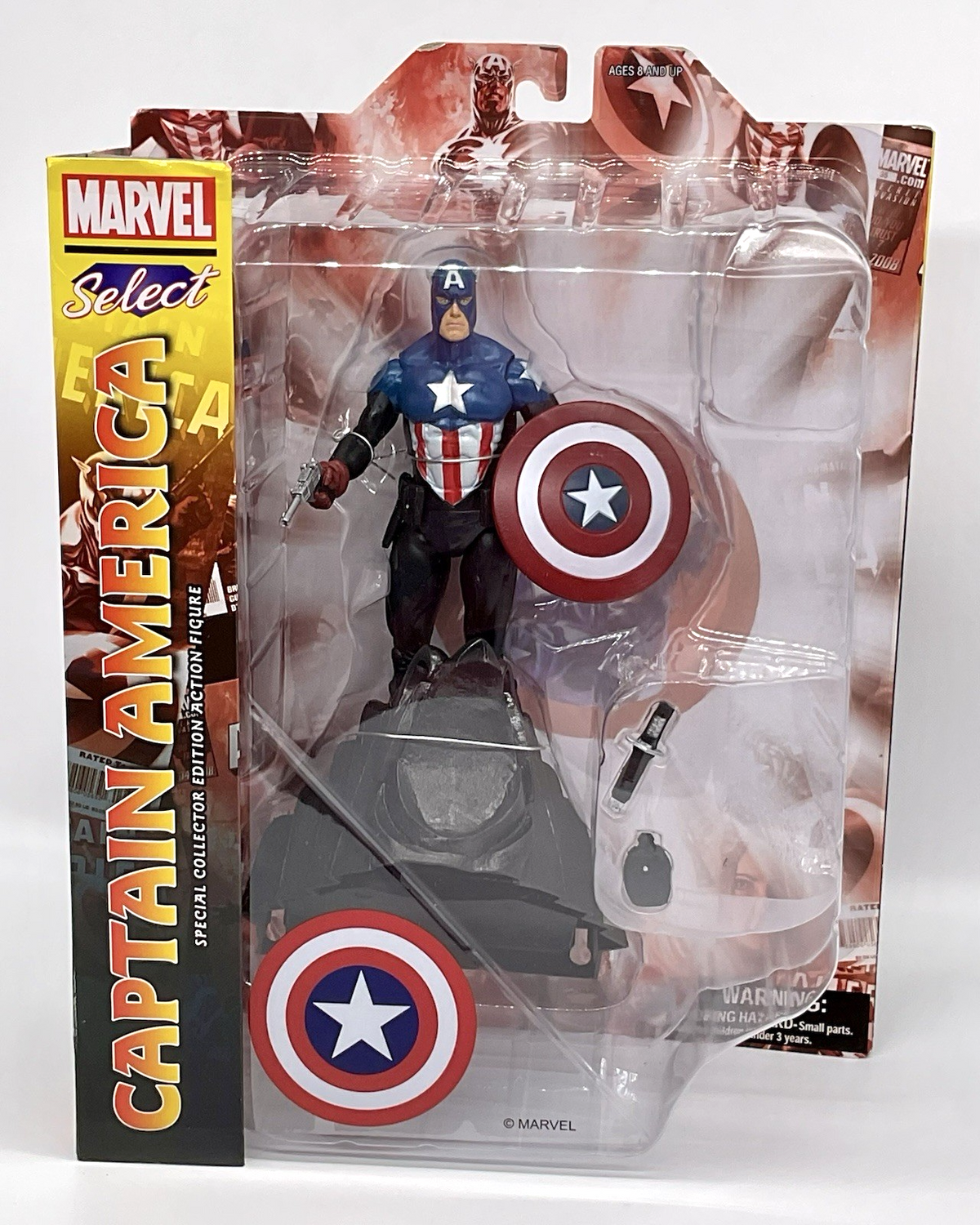 Captain America Marvel Select Action Figure 2021 Figure and Accessories