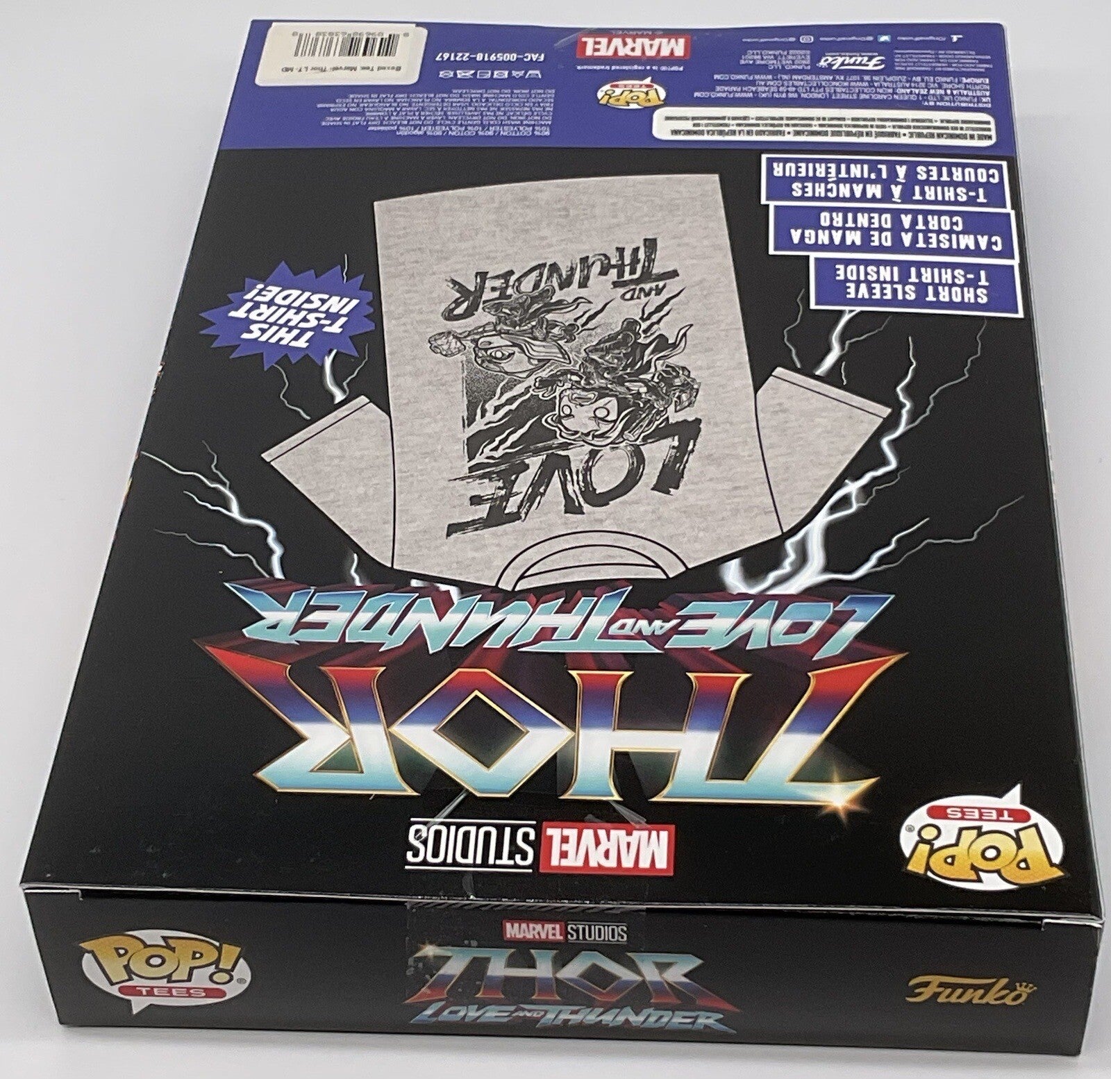 Funko Boxed Tee Thor Love & Thunder Marvel Size 2XL Unisex