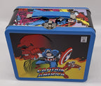 Captain America PX Exclusives Metal Lunch Box with Beverage Container Tin Titans