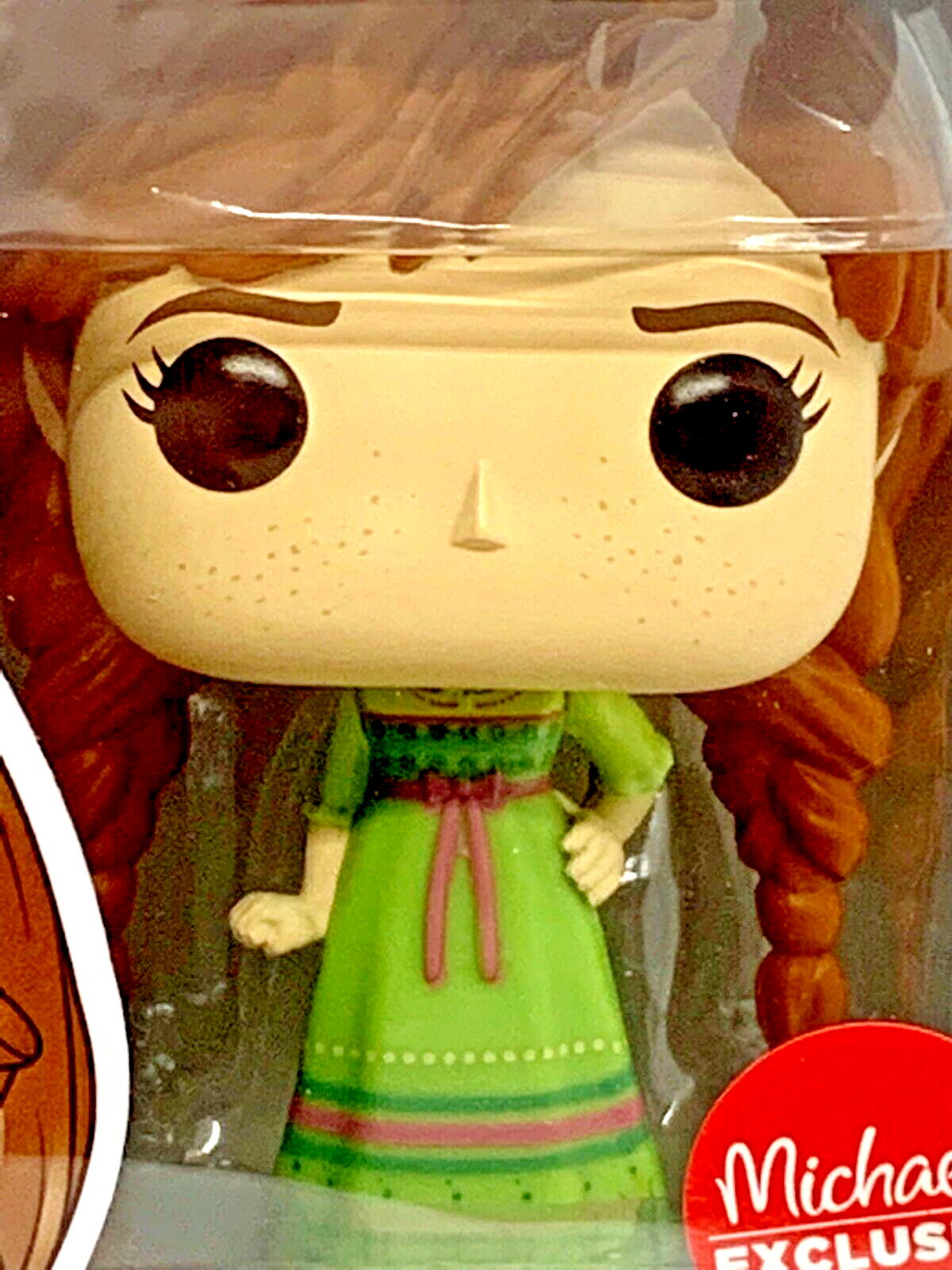 Anna Pop #595 Disney Frozen II Funko 2019 Vaulted Michaels Exclusive Protector