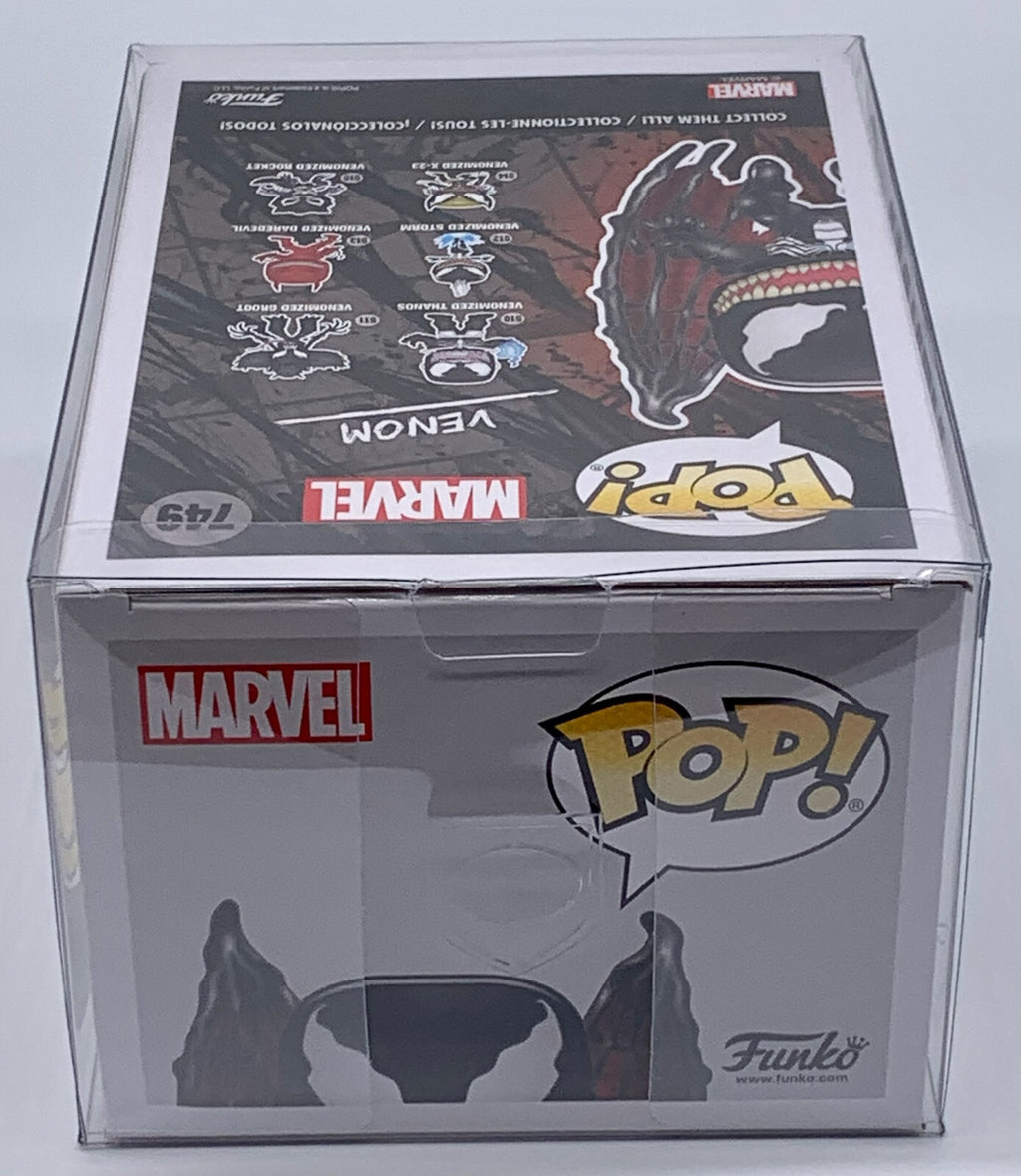 Venom Pop #749 Marvel Venom Funko PIB Exclusive in Pop Protector 2020