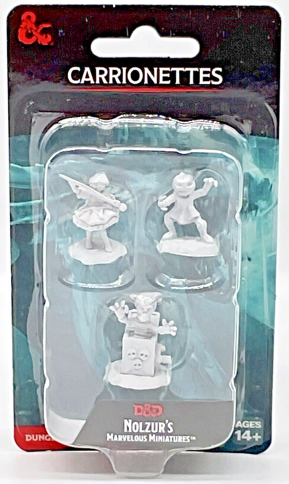 D + D Nolzur’s Marvelous Miniatures Carrionottes Primed Ready To Paint 3 Piece 