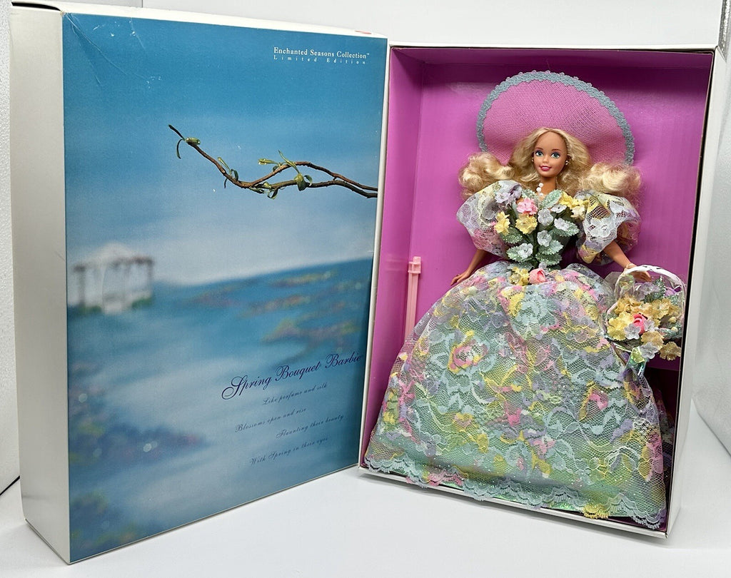 Spring Bouquet Barbie Doll Enchanted Seasons Collection 1994 Lmtd Edition New