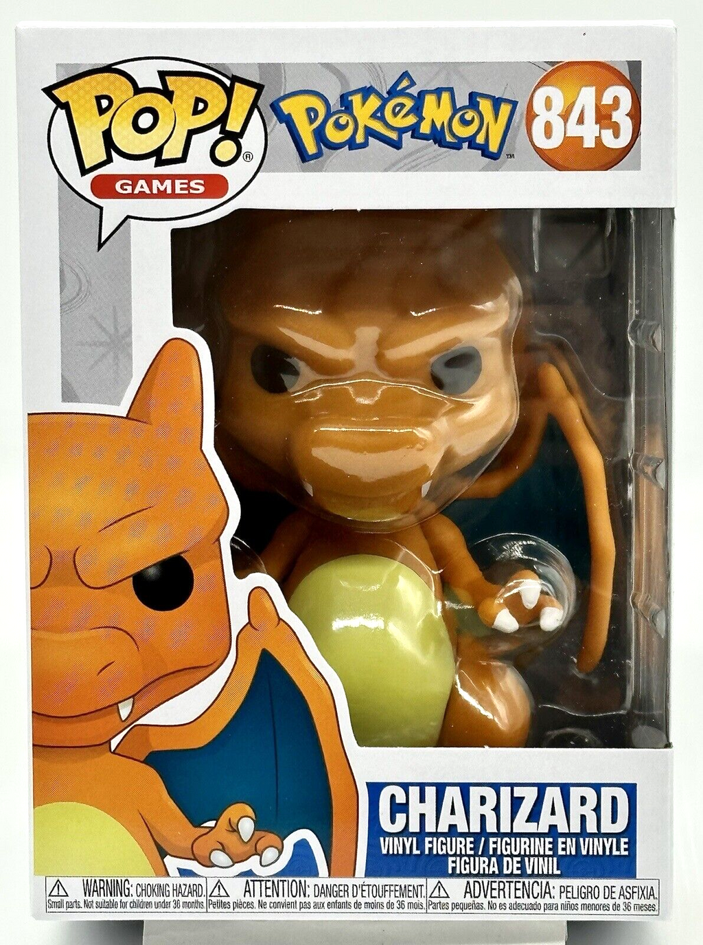Pokémon Charizard Pop #843 Funko Pop Games 2023 Pokemon
