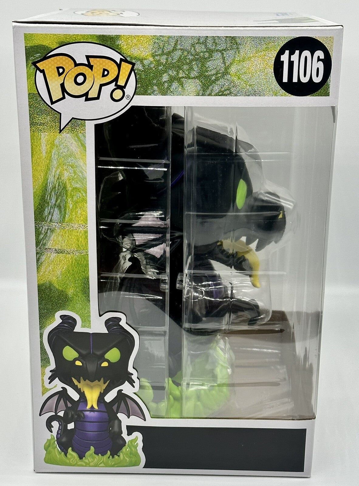 Maleficent As Dragon Pop #1106 Jumbo Disney Villains Funko Pop 2022 Maleficent