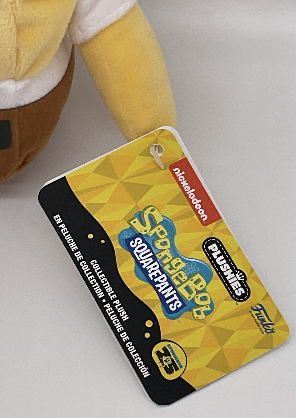 Spongebob 25th Anniversary 7 Inch Plushie Spongebob Funko Plushie