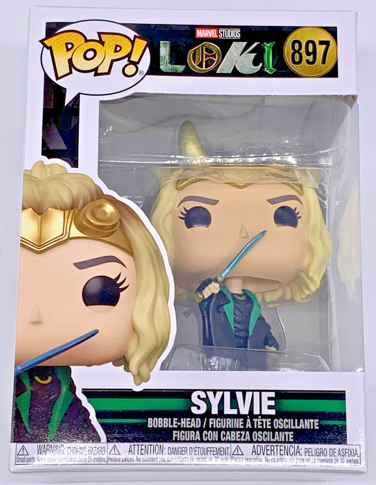 Sylvie Pop #897 Marvel Studios Loki Funko Pop 2021 vaulted