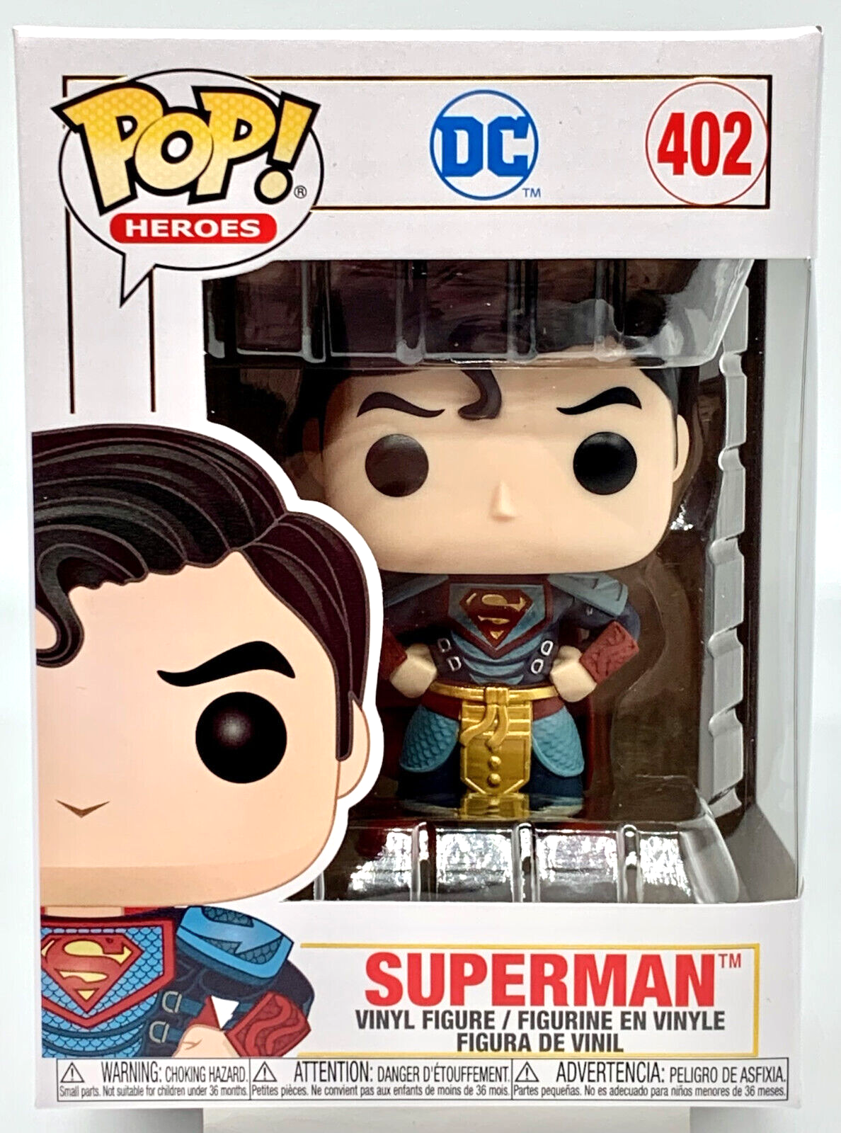 Superman Pop #402 DC Comics Imperial Palace Funko Heroes 2021