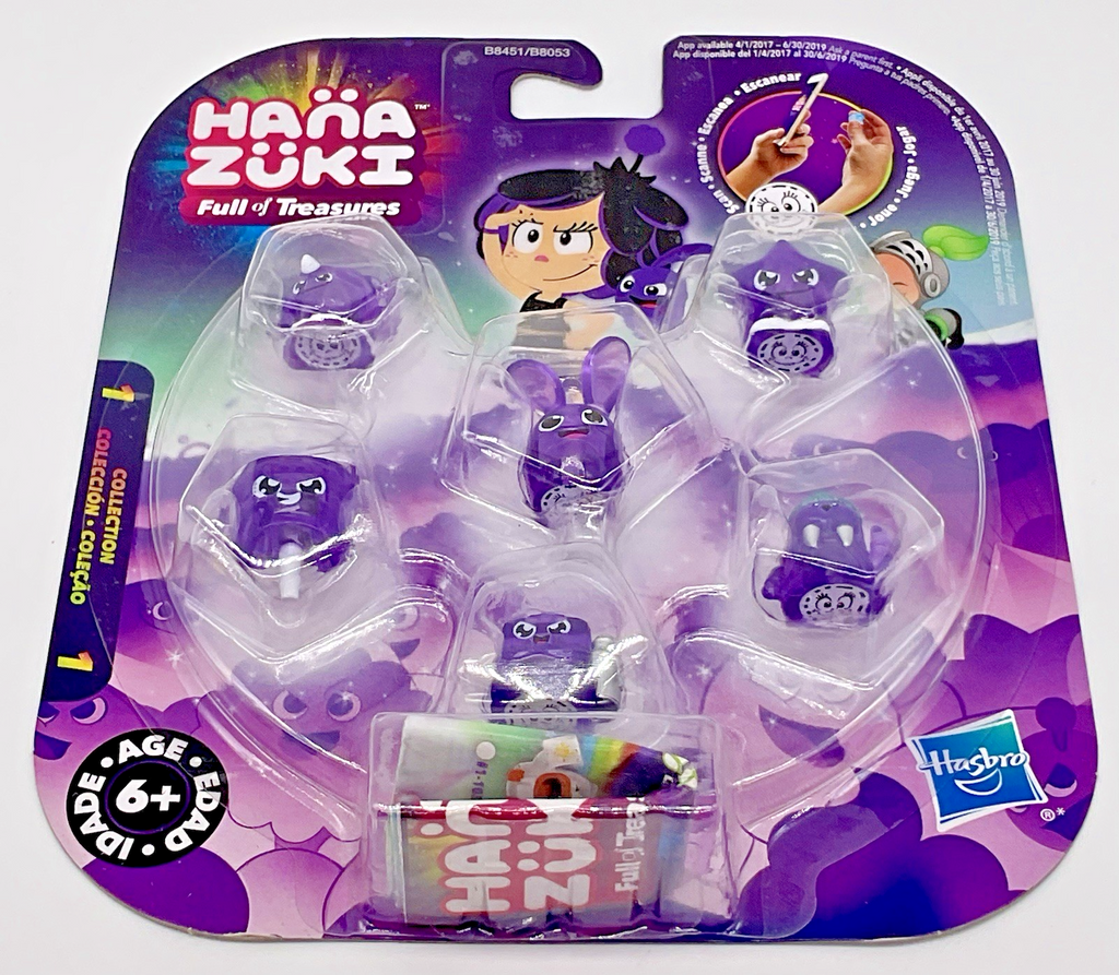 Hana Zuni Full Of Treasures 6 Pack Figures Collection 1 Hasbro - Purple