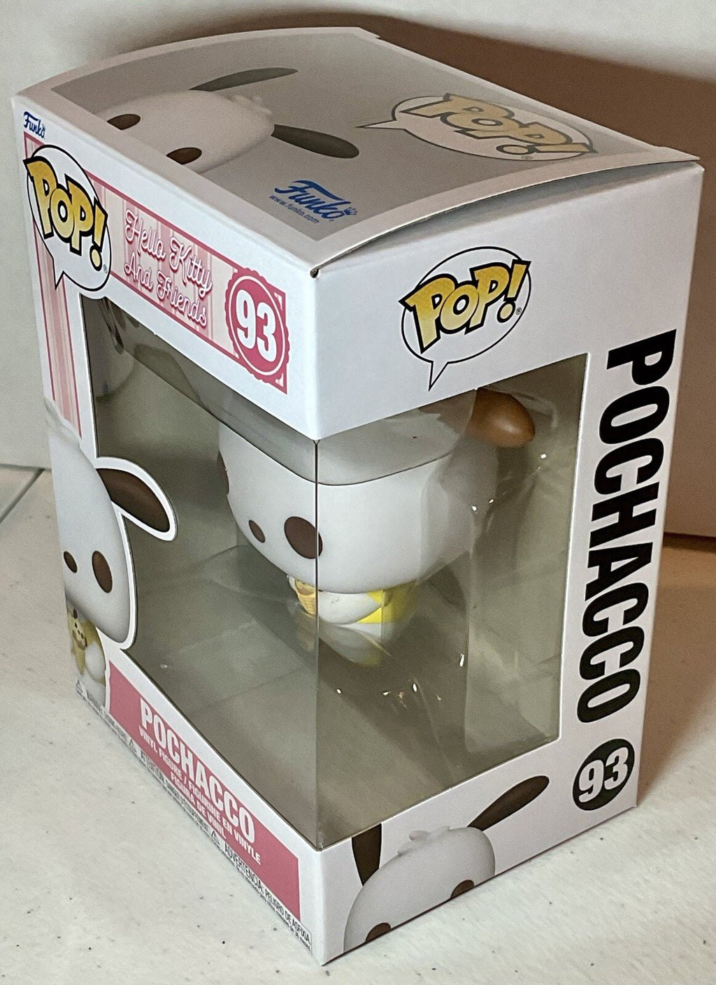 Pochacco Pop #93 Hello Kitty and Friends Funko 2024 Pochacco with Ice Cream