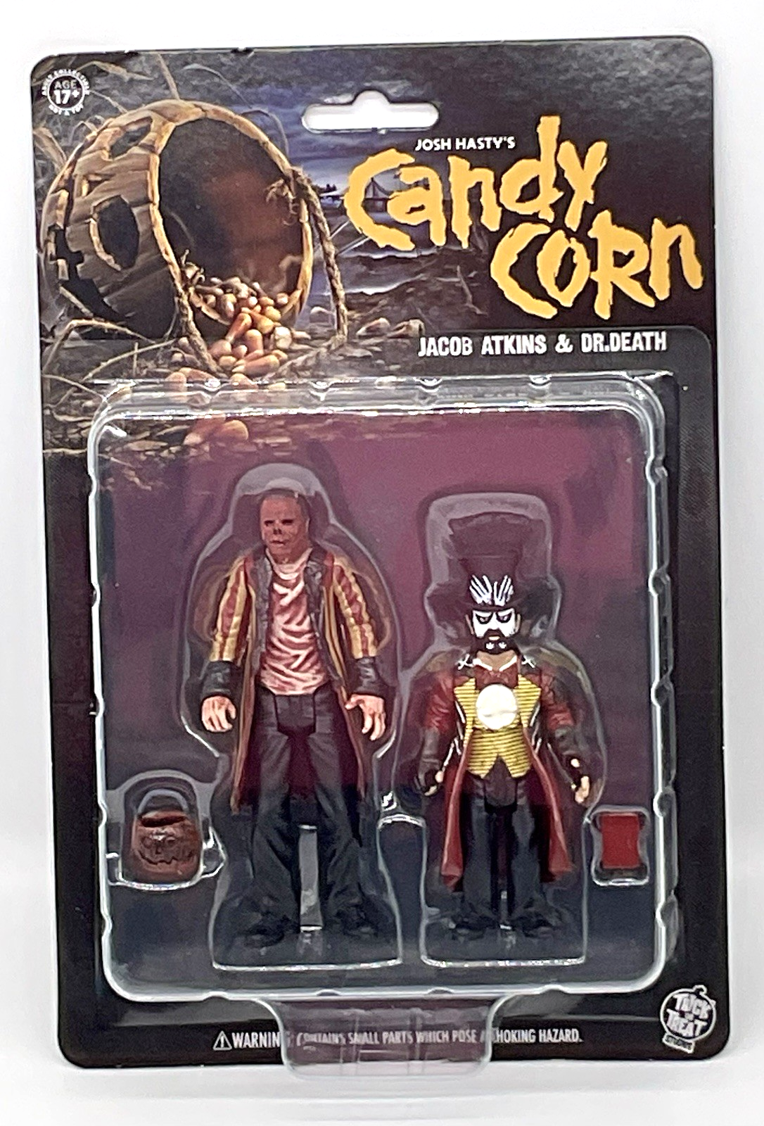 Candy Corn Jacob Atkins + Dr. Death 3.75in Action Figures 2 Pack - Josh Hasty