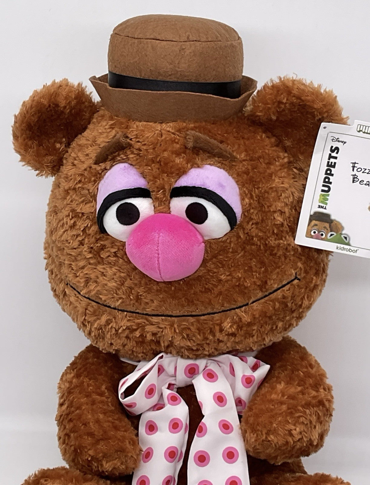 The Muppets Fozzie Bear Phunny Plush 15inch Disney Kidrobot The Muppets Fozzie