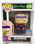 Gearhead Pop #438 Rick and Morty 2018 NYCC Vaulted Exclusive Limited Edition 