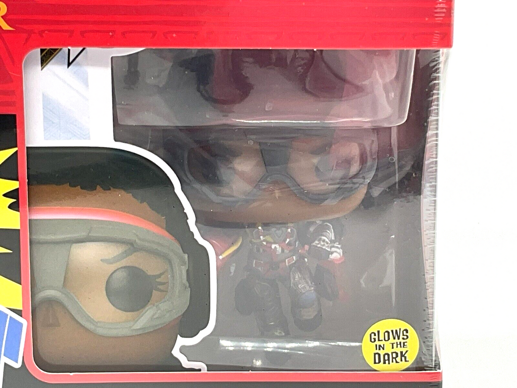 Black Panther Wakanda Forever Funko Pop + Tee Size Large Marvel Iron Heart Glows