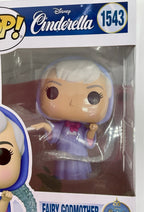 Cinderella 4 Piece Funko Pop Set - Disney Fairy Godmother, Jaq + Gus Gus, Prince