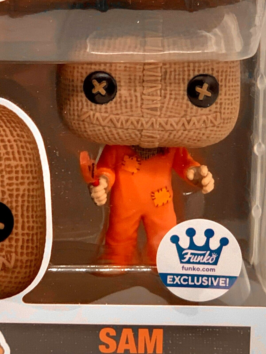 Sam Pop #1243 Trick ‘r Treat Funko Pop Exclusive 2022 in Pop Protector