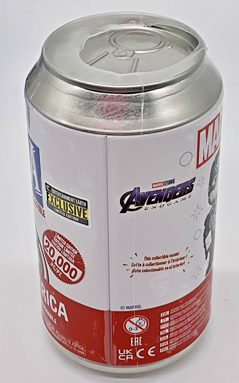 Captain America with Hammer Funko Soda Figure EE Excl Chance Of Chase Vaulted'23