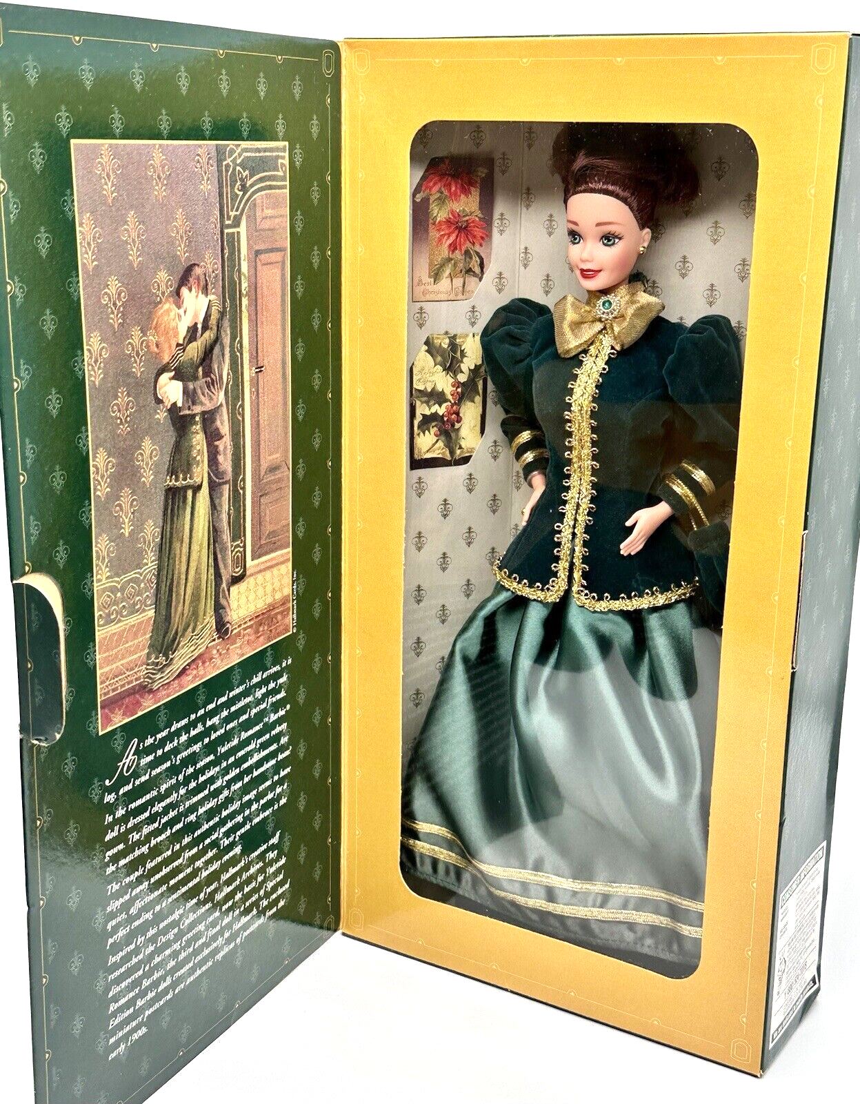 Yuletide Romance Barbie Doll Hallmark Special Edition 1996 New in Box