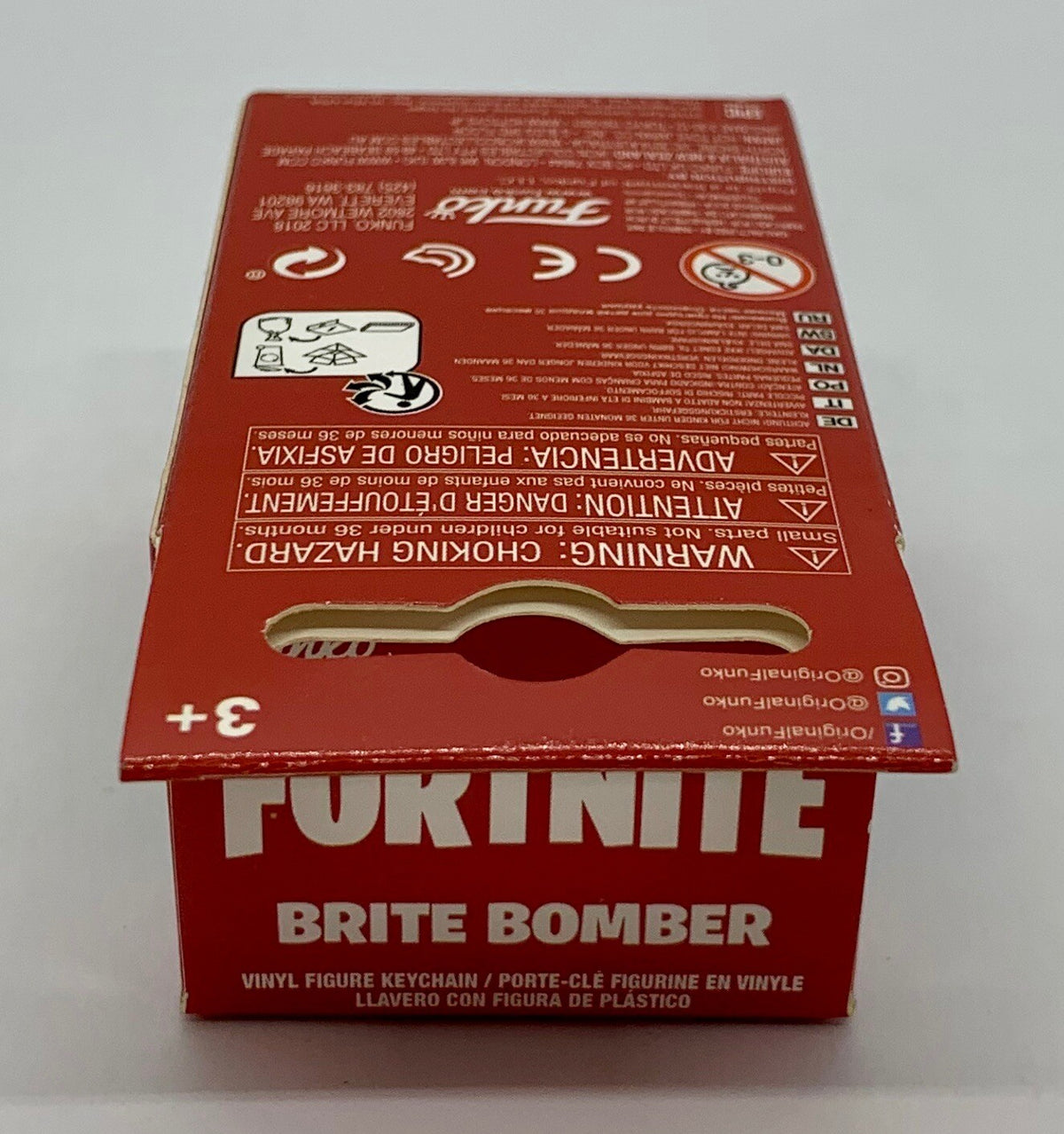 Fortnite Brite Bomber Funko Pocket Pop Keychain 2018