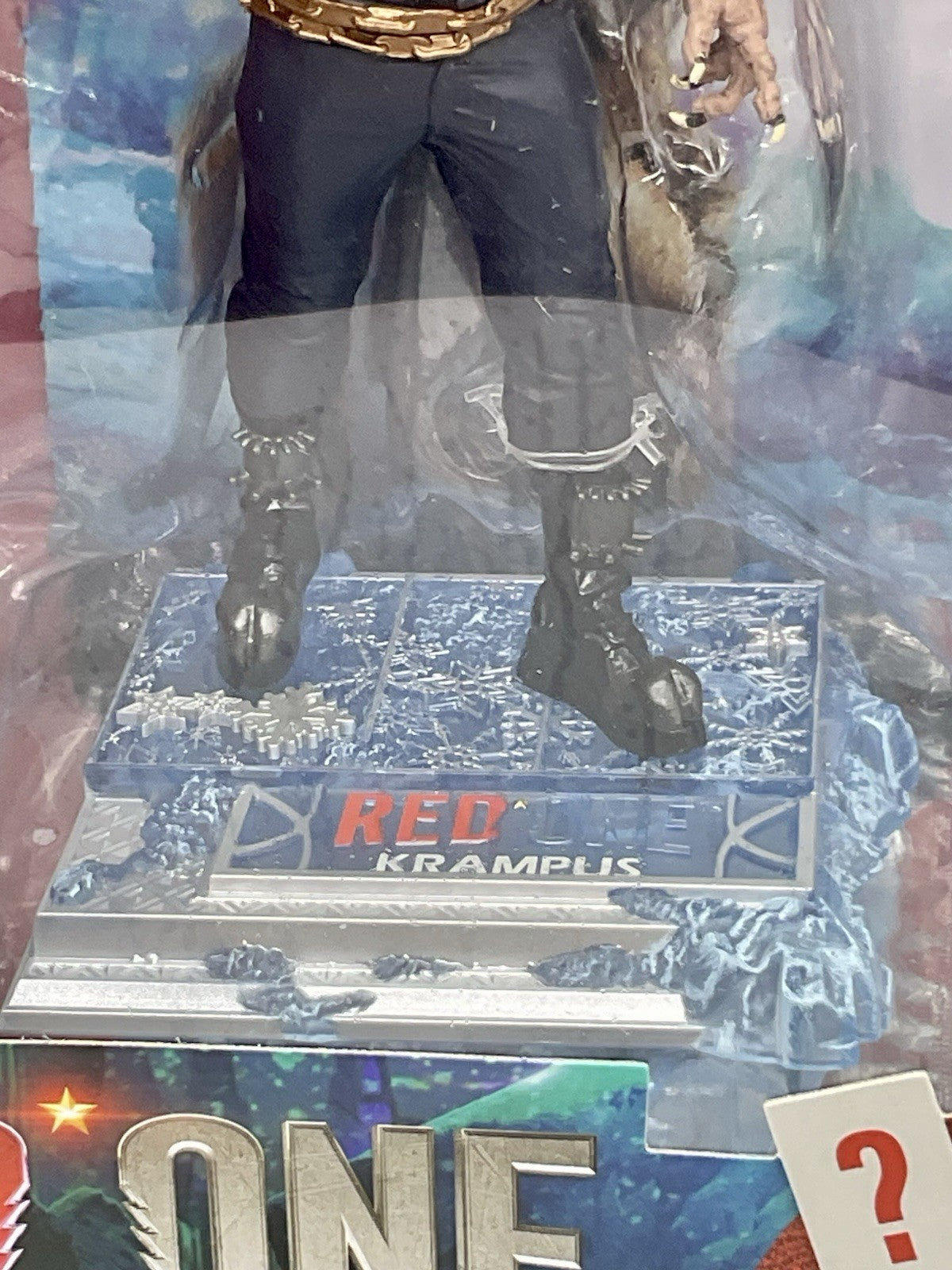 Red One Krampus Movie Maniacs Posed Figure Limit Edition 4,800 Mini Poster +