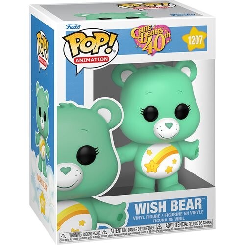 Care Bears 40th Anniversary Wish Bear Pop #1207 Vinyl Figure Funko 2022 