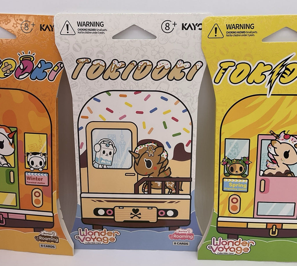Tokidoki Wonder Voyage Collectible Cards Roaming Edition Series 1- 2025- 8 cards