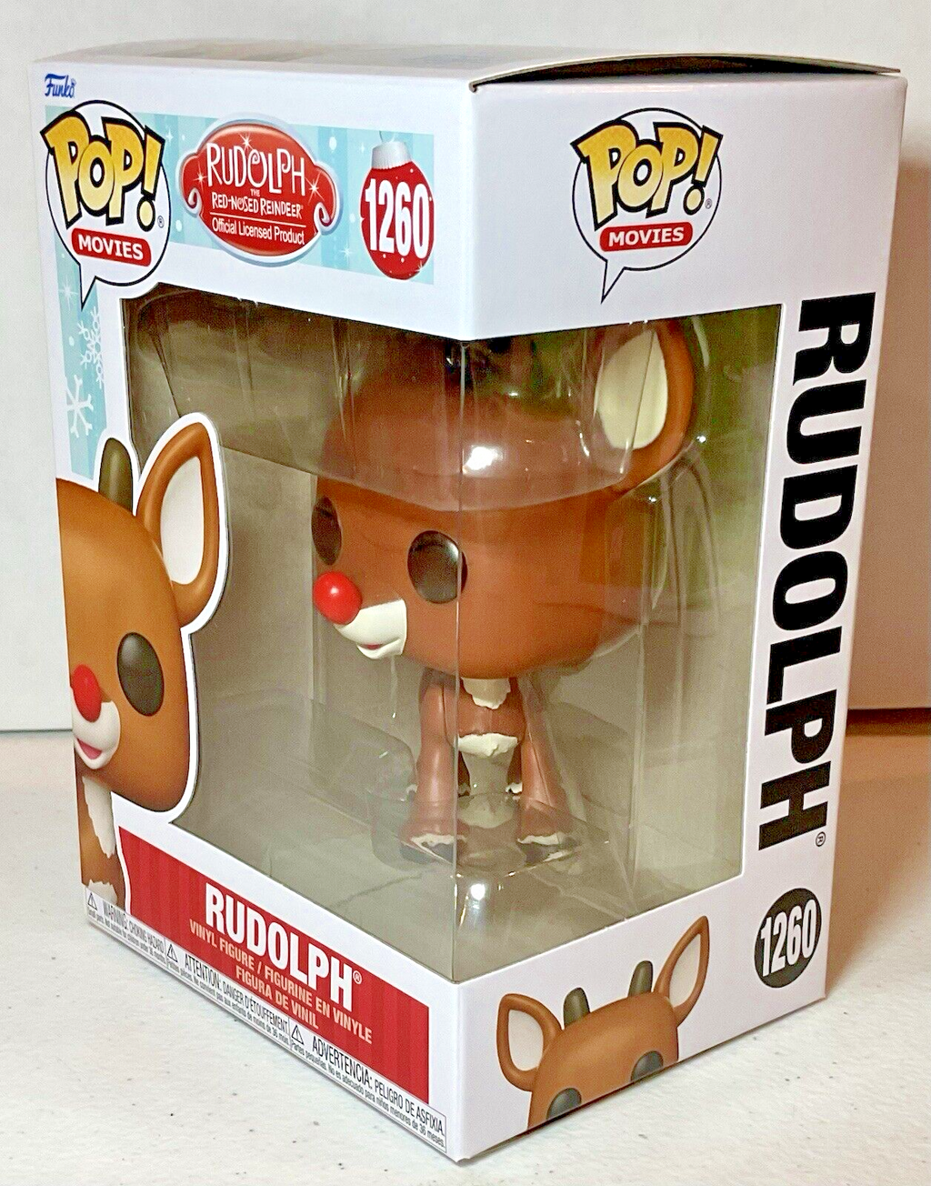 Rudolph Pop #1260 Rudolph the Red Nosed Reindeer Funko 2024 Christmas Holidays
