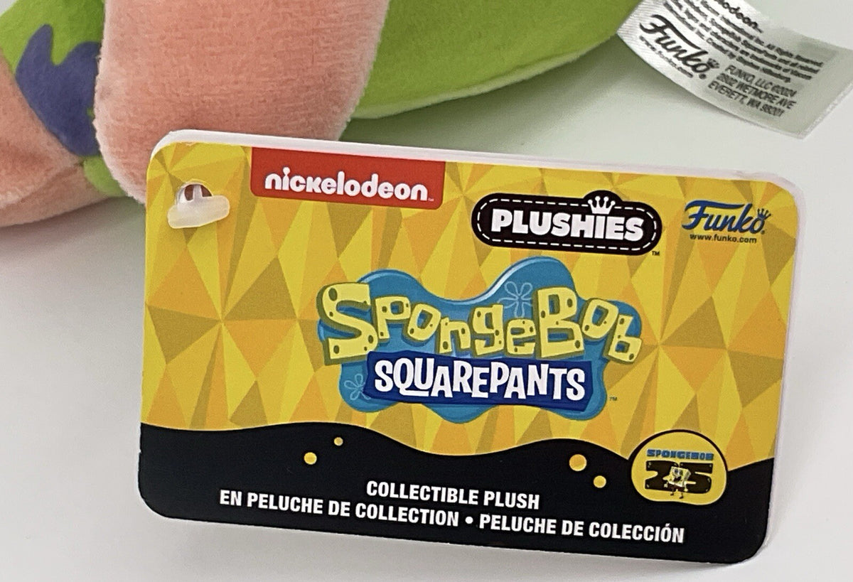 Spongebob 25th Anniversary 7 Inch Plushie Patrick Star Funko Plushie