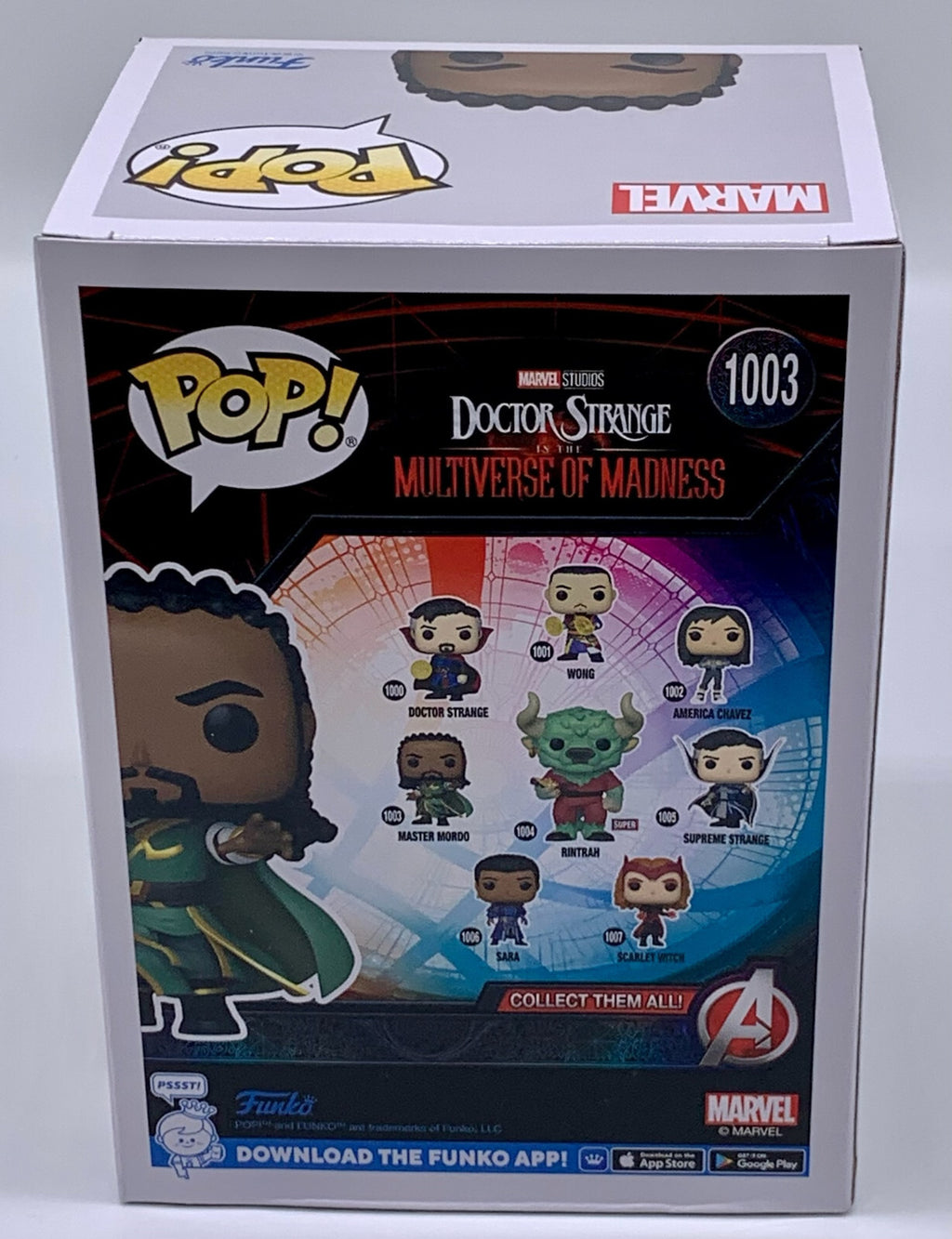 Master Mordo Pop #1003 Doctor Strange in the Multiverse Madness Funko Pop 2022