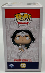 Wonder Woman White Lantern Pop #423 Glows Funko Pop Heroes EE Exclusive 2021