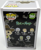Western Rick Pop #363 Western Morty Pop #364 Vaulted 2018 SDCC in Protectors
