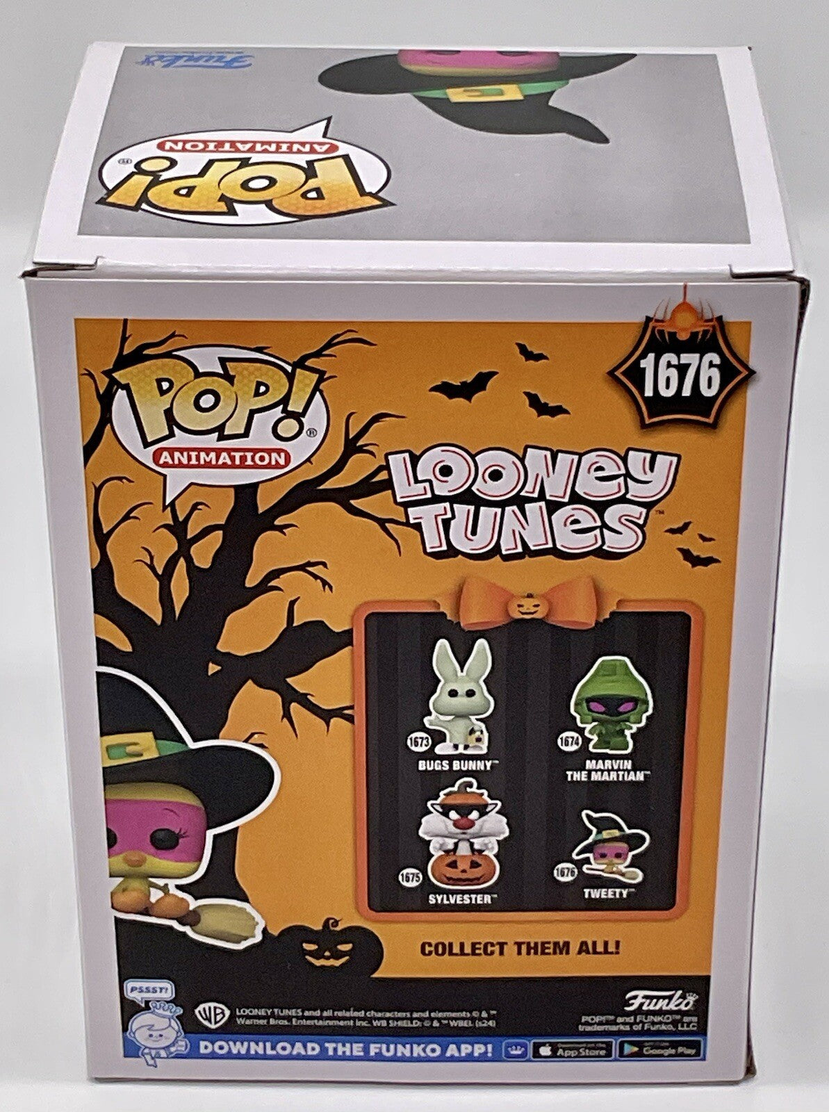 Tweety Pop #1676 Witch Halloween Funko Looney Tunes 2024