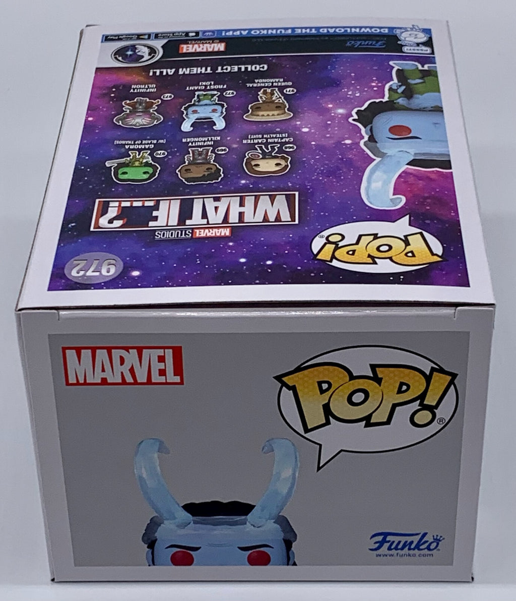 Frost Giant Loki Pop #972 Marvel Studios What If ? Funko Pop 2021