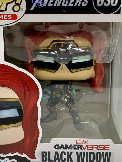 Black Widow Pop #630 Marvel Avengers Gamer Verse Funko Pop Games