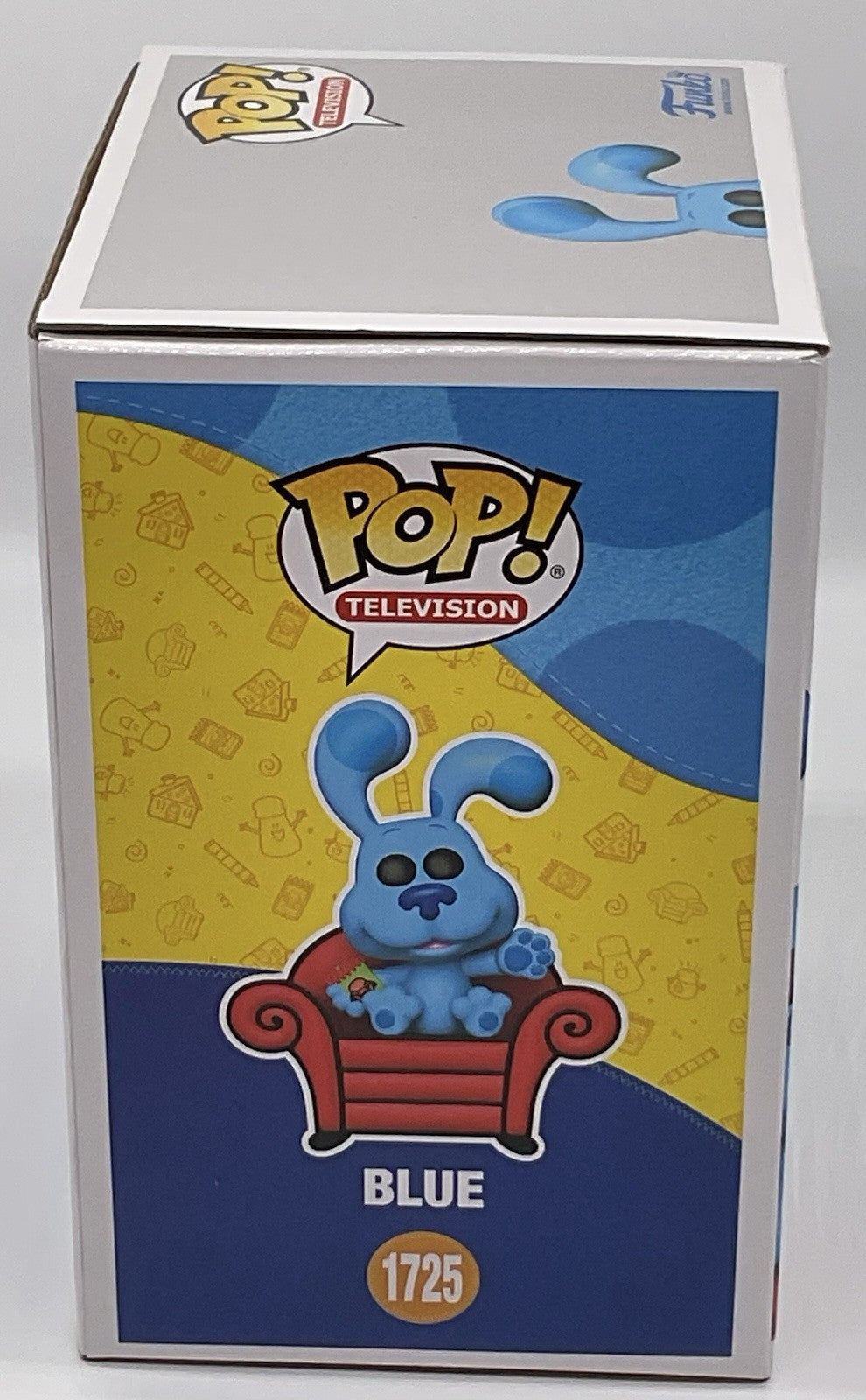 Blue on Thinking Chair Pop #1725 Blues Clues Funko Pop 6 Inch Nickelodeon 2025