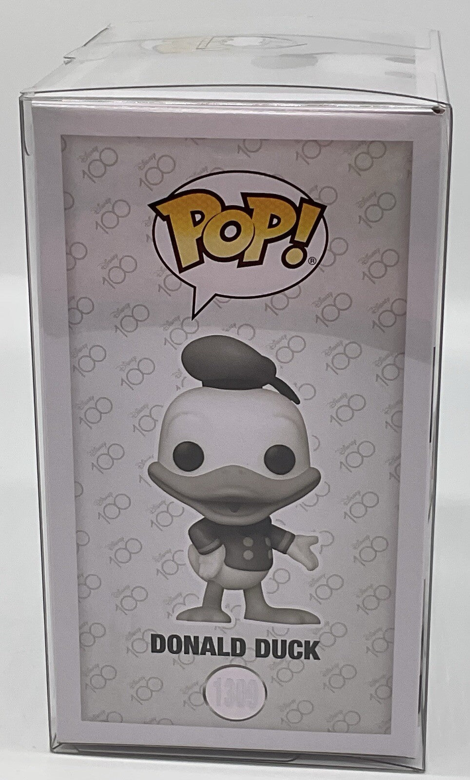 Donald Duck Pop #1309 Disney 100 Funko Target Con 2023 Vaulted in Protector