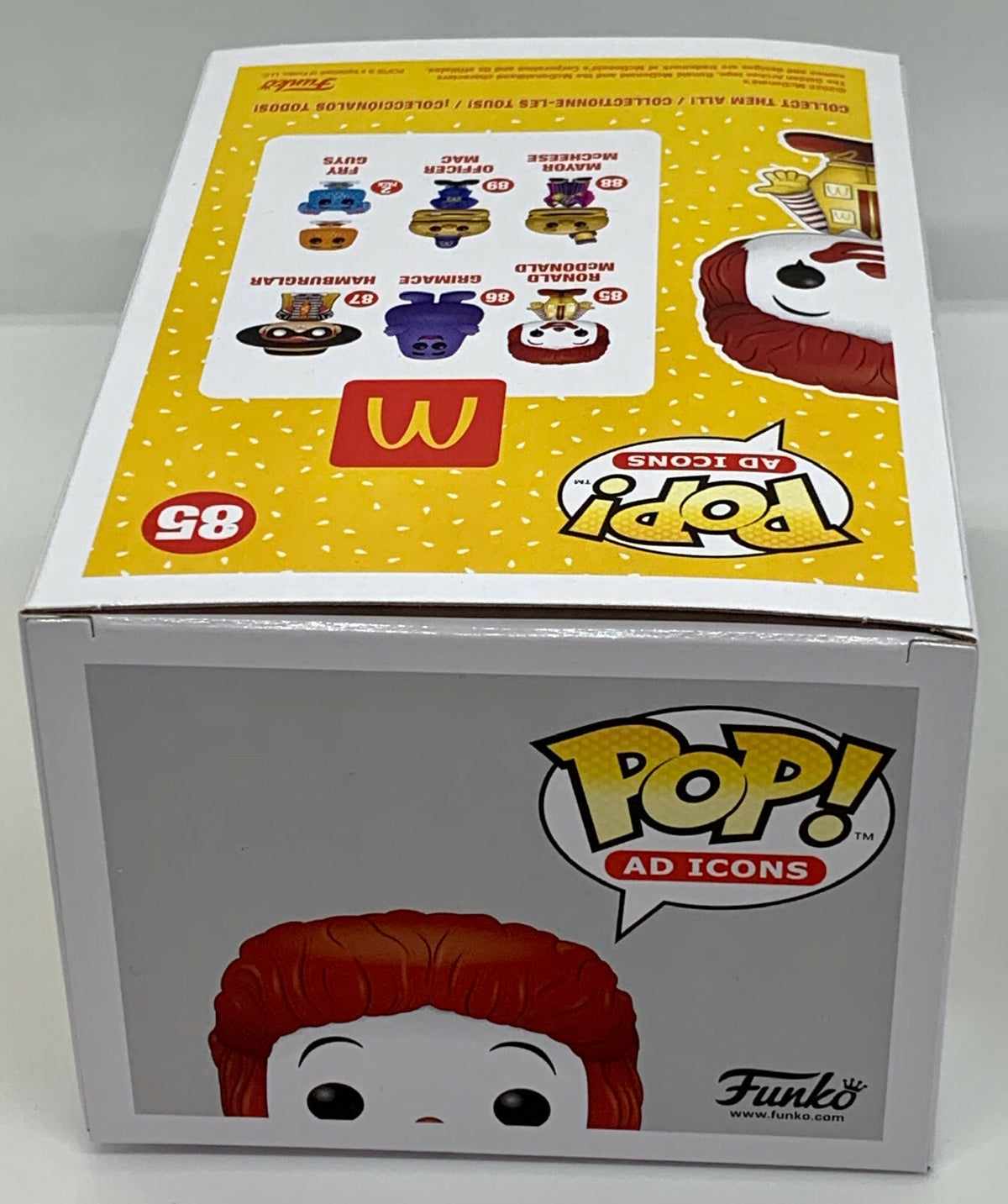 Ronald McDonald Pop #85 McDonald's Funko Pop Ad Icons 2020